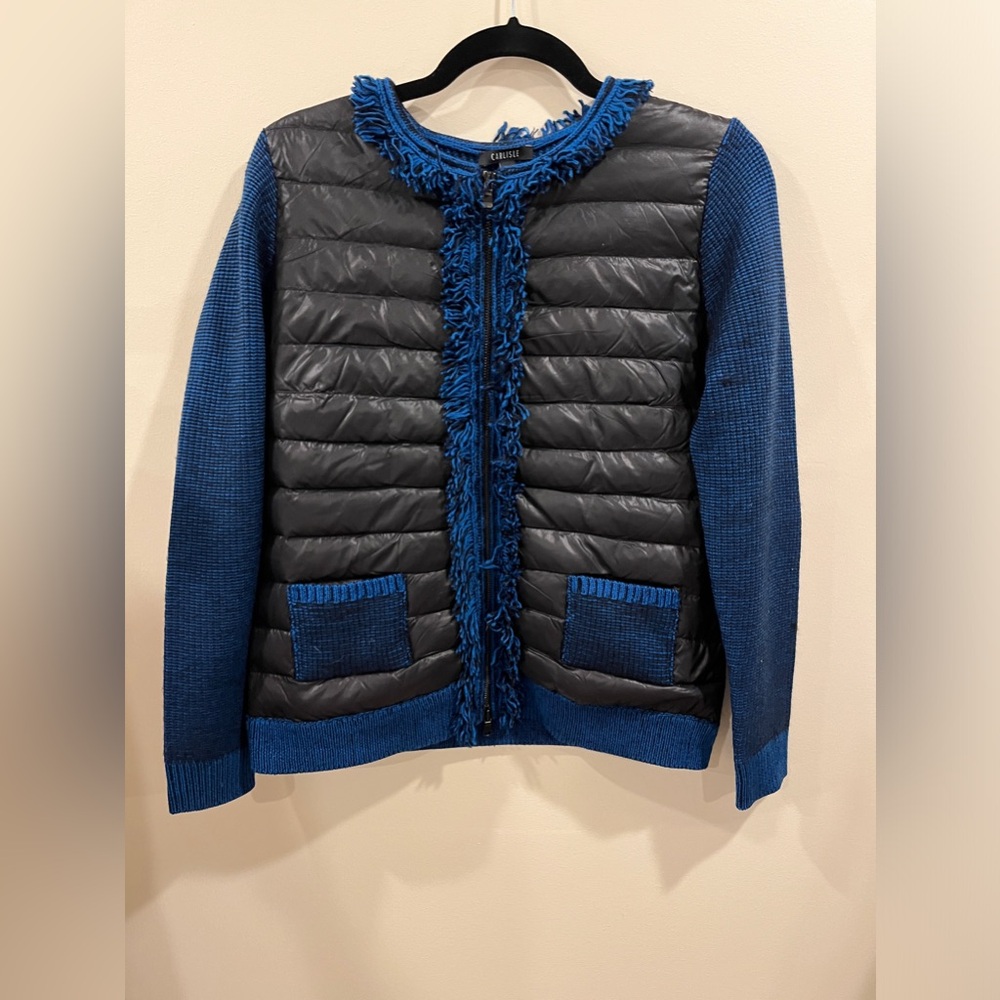CARLISE Wool and Polymide Jacket Size M